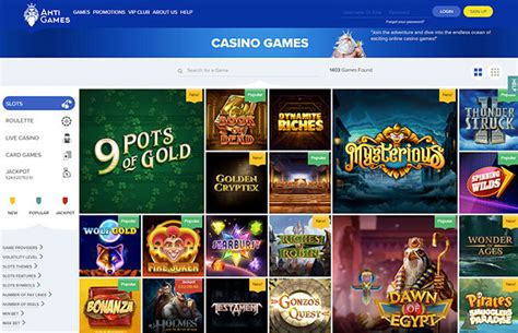ahti kasino|AHTI Games Casino .
